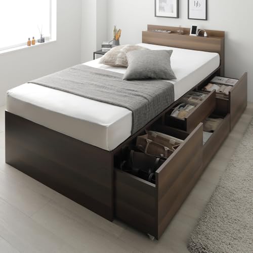 Amazon.co.jp: RASIK(ラシク): ┗大容量収納ベッド